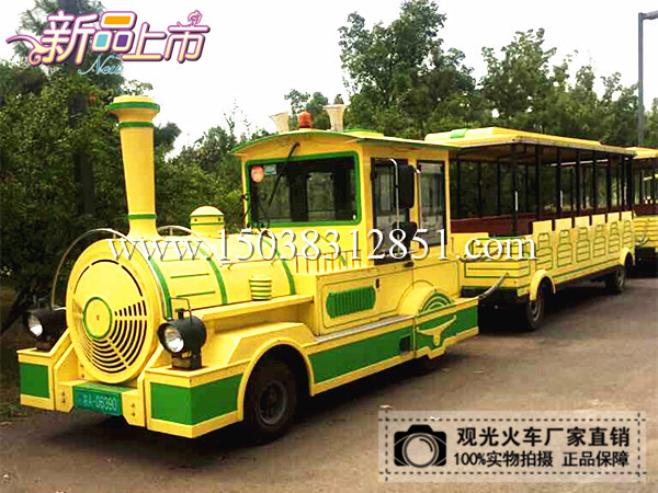观光小火车,无轨小火车,小火车游乐设备,三川游乐