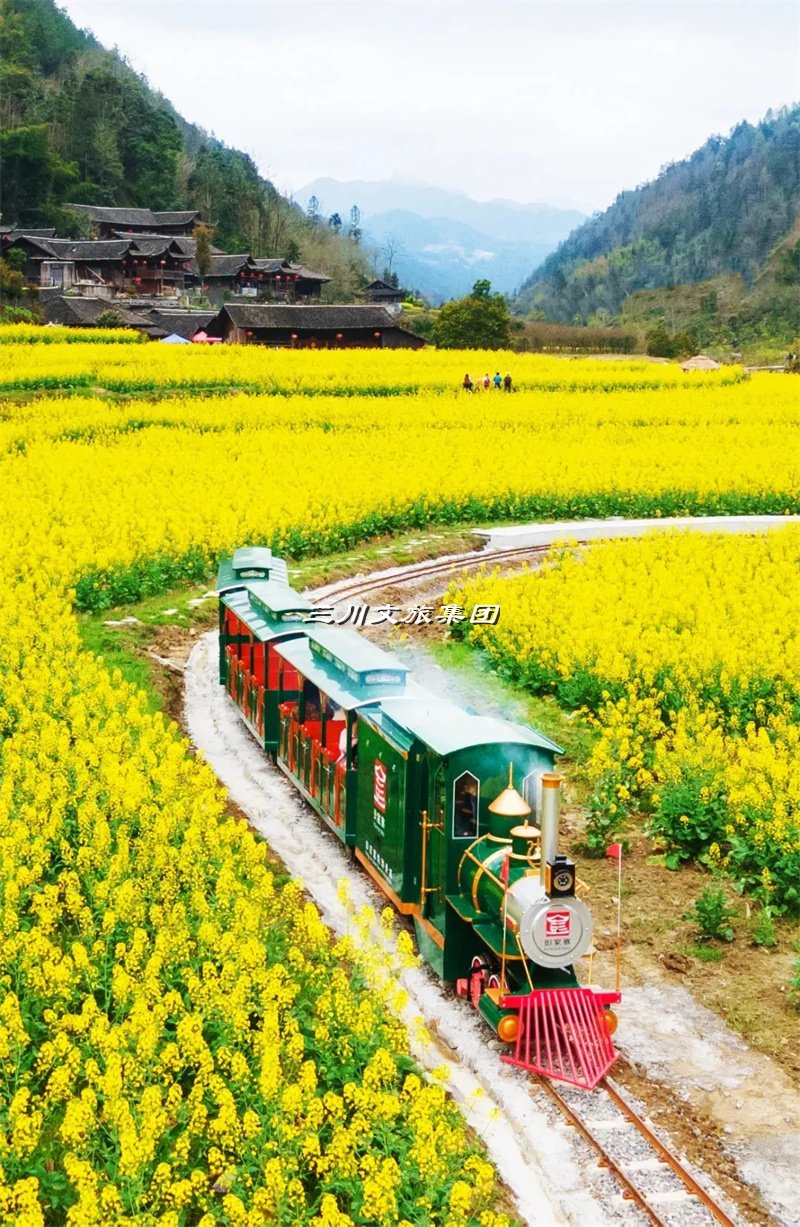 探索古老景区的小火车之旅:历史与科技的交融